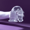 ClearlyHorny Gode Horse Transparent Whispy L 17 x 5cm